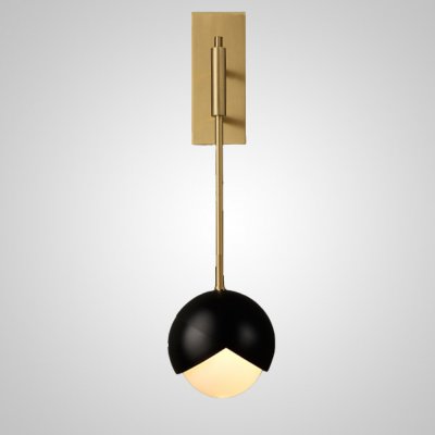 Настенный светильник FLORIS WALL B Bronze Black ImperiumLoft 208300-23