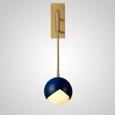 Настенный светильник FLORIS WALL B Bronze Blue ImperiumLoft 208304-23