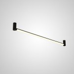 Полоточный светильник SIRRA Black L120 Трехцветный свет ImperiumLoft 208344-26