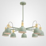 Люстра на штанге VINLAND CH D92 Blue ImperiumLoft 208350-26