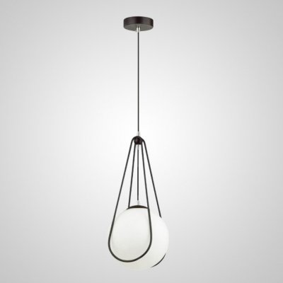 Подвесной светильник CHASIL ONE Black Silver ImperiumLoft 208476-23