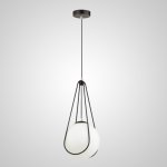 Подвесной светильник CHASIL ONE Black Silver ImperiumLoft 208476-23