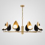 Дизайнерская люстра ODENCE 10 lamps ImperiumLoft 208540-22