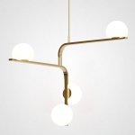Подвесной светильник ARCANUM ANGLE Brass ImperiumLoft 208546-23