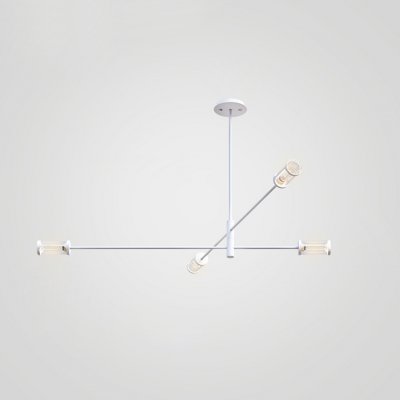 Дизайнерская люстра SKELBY H16 White/Transparent ImperiumLoft 208579-22