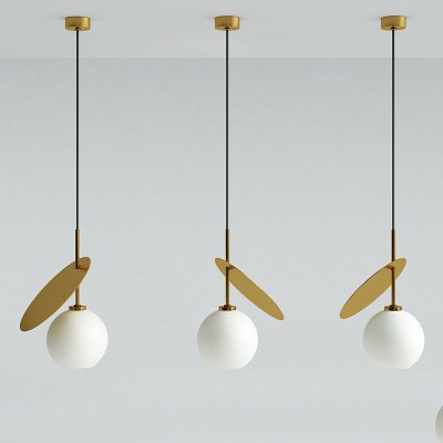 Подвесной светильник CHERRY D25 Gold/White ImperiumLoft 208615-22