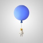 Потолочный светильник MERCURY B D25 Blue ImperiumLoft 208662-23