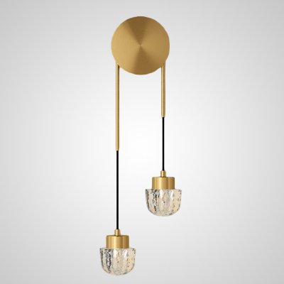 Настенный светильник LYKKE Black ImperiumLoft 208781-23