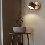 Настенный светильник BERNY A Dark brown ImperiumLoft 208803-23