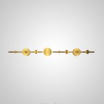 Настенный светильник LIDDA L88 Brass ImperiumLoft 208852-23