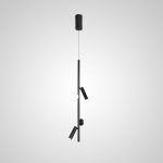 Подвесной светильник SNOTRA L4 Black 4000К ImperiumLoft 208867-23