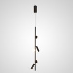 Подвесной светильник SNOTRA L5 Black 3000К ImperiumLoft 208882-23