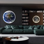 Настенный светильник COSMOS MOON D30 ImperiumLoft 208938-23