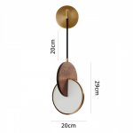 Настенный светильник GLATT WOOD WALL ImperiumLoft 208941-23