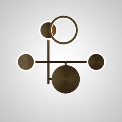 Настенный светильник ZINGY D Black ImperiumLoft 209017-23 Настенный светильник ZINGY D Black ImperiumLoft 209017-23