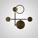 Настенный светильник ZINGY D Black ImperiumLoft 209017-23