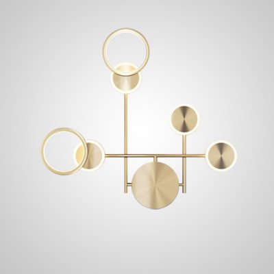 Настенный светильник ZINGY E Brass ImperiumLoft 209019-23 Настенный светильник ZINGY E Brass ImperiumLoft 209019-23