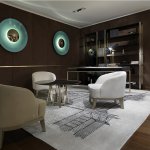 Настенный светильник ALESTA D40 Blue ImperiumLoft 209031-23