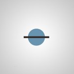 Настенный светильник LIBERTY WALL D50 Blue ImperiumLoft 209053-23