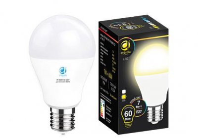

Лампа LED A60-PR 9W E27 3000K (75W)