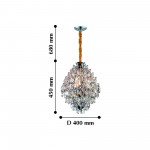 Люстра подвесная Favourite 2093-4P Faberge