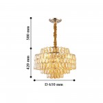 Люстра подвесная Favourite 2095-12P Congress