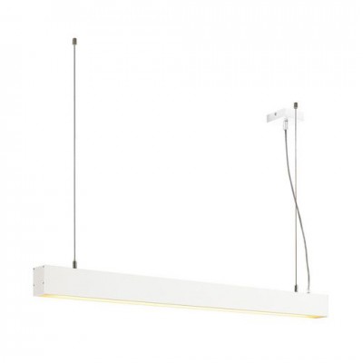 SLV 210001 GLENOS Pendelleuchte, mattweiss, 1m, 52W, 3000K
