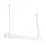 SLV 210001 GLENOS Pendelleuchte, mattweiss, 1m, 52W, 3000K