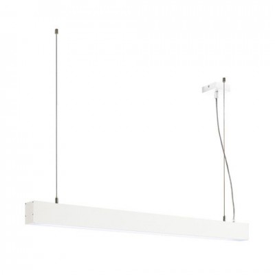 SLV 210021 GLENOS Pendelleuchte, mattweiss, 1m, 52W, 4000K