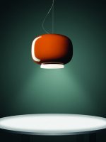 Подвесной светильник Foscarini CHOUCHIN 1 оранжевый H. 5 m