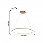 Люстра подвесная Favourite 2103-8P Hexagon