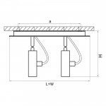 Светильник точечный накладной Lightstar 210326 Varieta 9