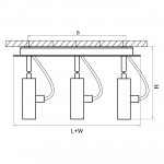 Светильник точечный накладной Lightstar 210336 Varieta 9