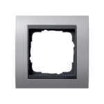 Gira EV Алюминий/антрацит Рамка 1-ая (G21106)
