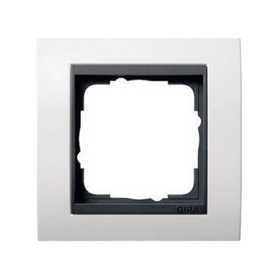 Gira EV Бел/антрацит Рамка 1-ая (G21107)