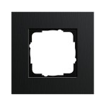Gira ESP Черный анодированный алюминий Рамка 1-ая (G211126)