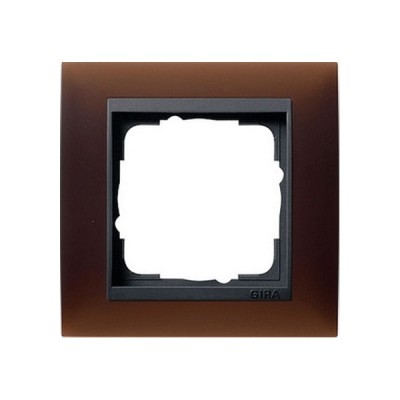 Gira EV Матово-коричневый/антрацит Рамка 1-ая (G21113)
