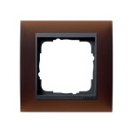 Gira EV Матово-коричневый/антрацит Рамка 1-ая (G21113)
