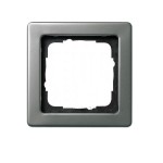 Gira Сталь Рамка 1-ая прямая (G21121)