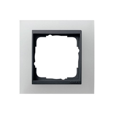 Gira EV Матово-Бел/антрацит Рамка 1-ая (G21124)