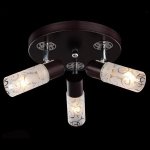 Светильник Eurosvet 21131/3 хром/венге