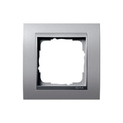 Gira EV Алюминий/алюминий Рамка 1-ая (G21136)