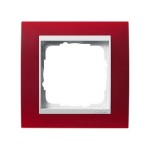 Gira EV Полупрозрачн.коричневая/глянц.бел Рамка 3-ая (G213331)