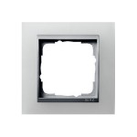 Gira EV Матово-Бел/алюминий Рамка 1-ая (G21150)