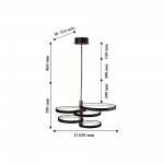 Люстра подвесная Favourite 2116-5P Umlauf