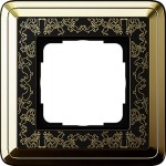 Gira ClassiX Art Латунь/Черный Рамка 1-ая (G211672)