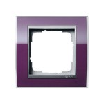 Gira EV CL Фиолетовый/Алюминий Рамка 1-ая (G211756)