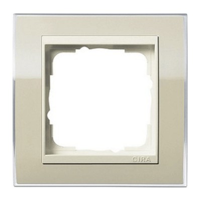 Gira EV CL Песочный/Крем глянц Рамка 1-ая (G211771)
