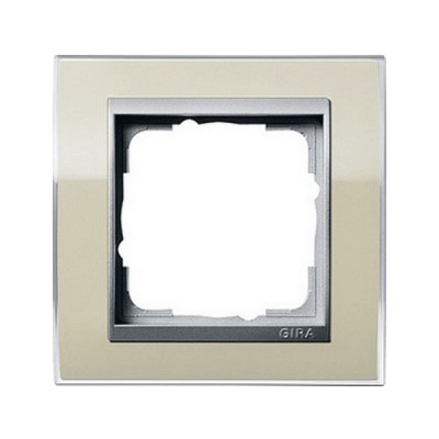 Gira EV CL Песочный/Алюминий Рамка 1-ая (G211776)