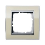 Gira EV CL Песочный/Алюминий Рамка 1-ая (G211776)